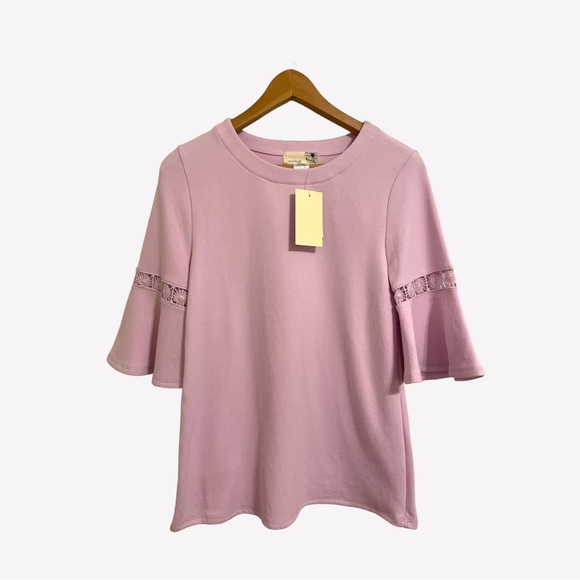 everleigh Tops - Everleigh Baby Pink Northstrom Top NWT (S)